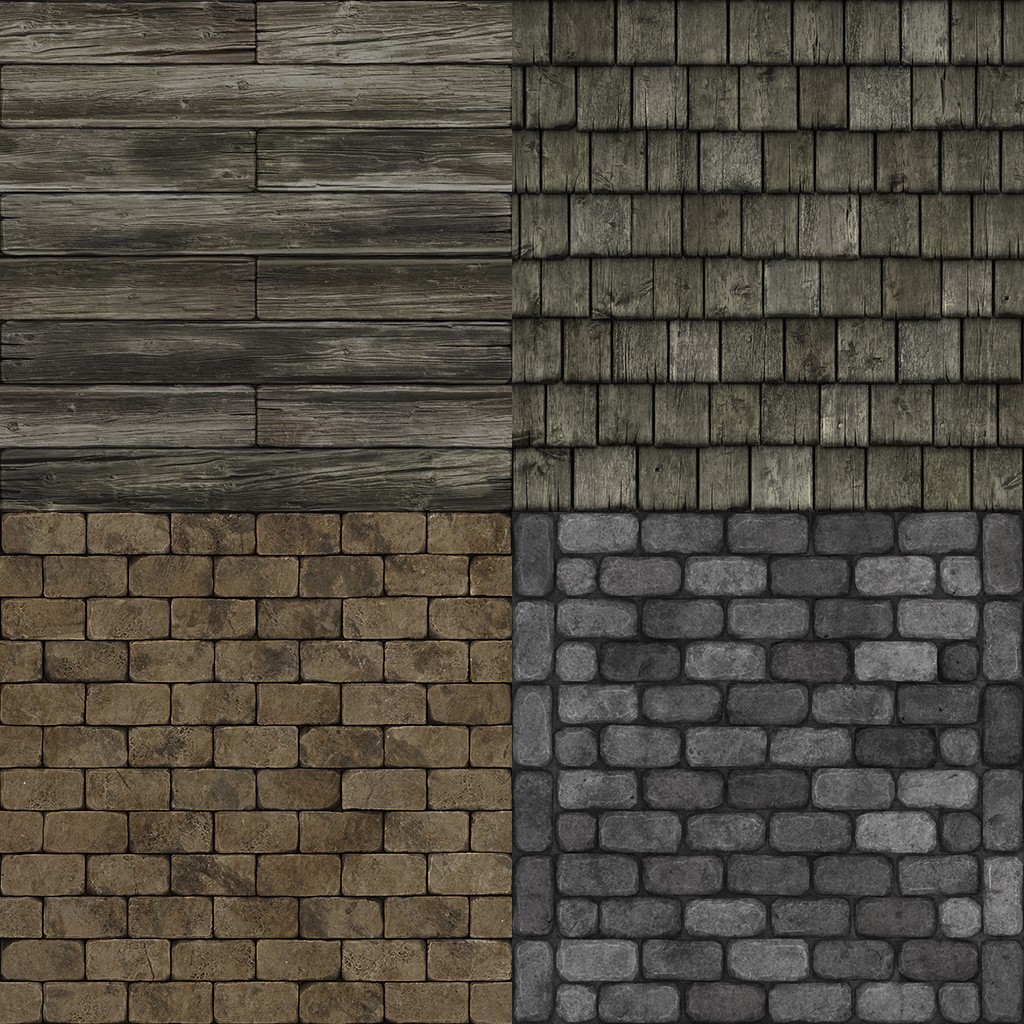 4 Tileable Textures preview image 1